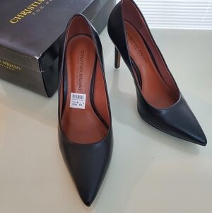 Christian Siriano Black Pumps WIDE 8.5 NEW
